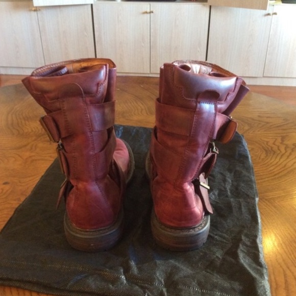 Jeffrey Campbell “Brit” Burgundy Bootie- 8.5 - Picture 3 of 3